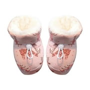GEZHEN Toddler Rain Boots Baby Boots, Shoes, Cotton, Winter, Warm Shoes and Socks For Boys, Toddlers, Soft Soles, Velvet, Thickened borns Booties Winter Snow Anti Slip Sole Sock Kids Boots
